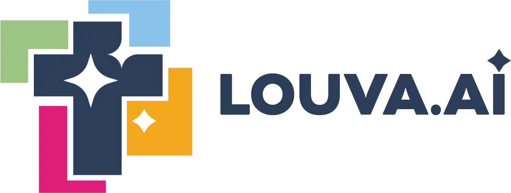 Logotipo Louva.ai